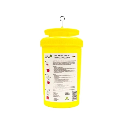 Przejdź do produktu Pułapka na osy, muchy i szerszenie + Płyn 200Ml