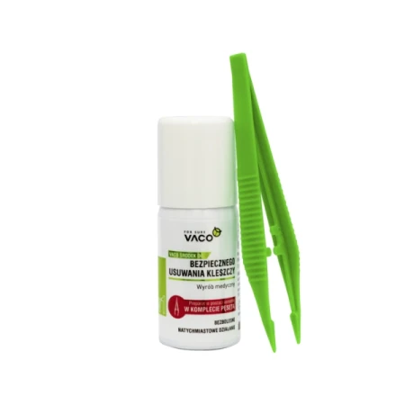 Środek do bezpiecznego usuwania kleszczy (Spray+peseta) VACO