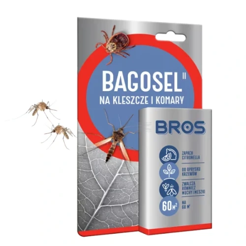 Przejdź do produktu Bagosel 100EC preparat do oprysku ogrodu przeciw komarom, 30ml