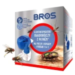 Elektrofumigator z płynem na muchy, komary i mrówki, Bros