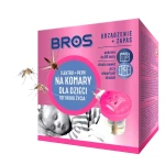 Elektro + płyn na komary dla dzieci od 1 roku życia, 60 nocy, BROS