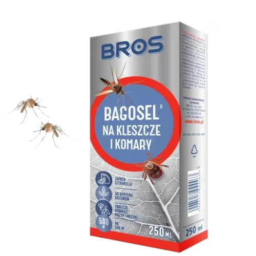 Przejdź do produktu Bagosel 100EC preparat do oprysku ogrodu przeciw komarom, 250ml