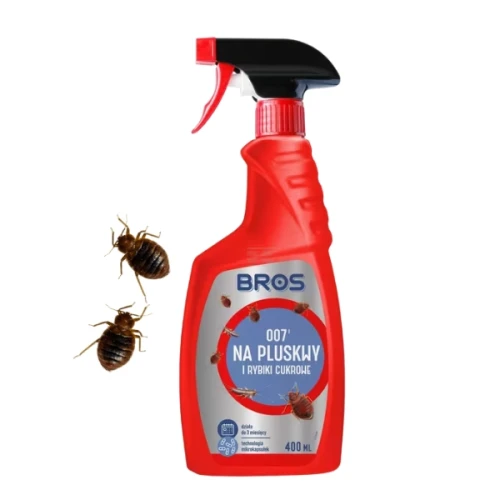 Przejdź do produktu 007 na pluskwy i rybiki cukrowe, 400ml, BROS