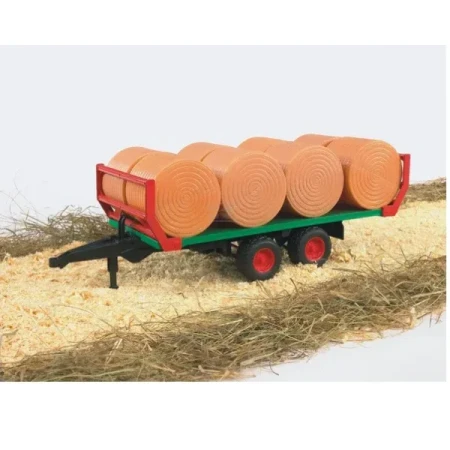 Przyczepa do bel z 8 belami BRUDER