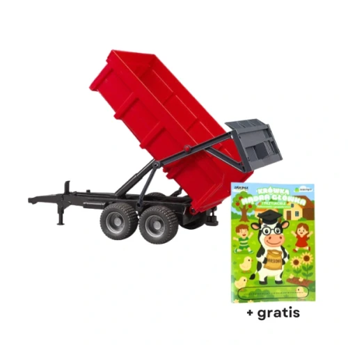 Przejdź do produktu Zabawka BRUDER Przyczepa dwuosiowa U02211