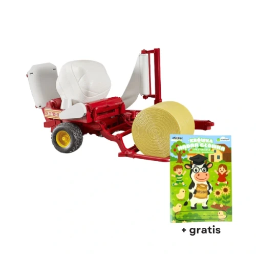 Przejdź do produktu Owijarka do siana z 2 belami w komplecie BRUDER U02122