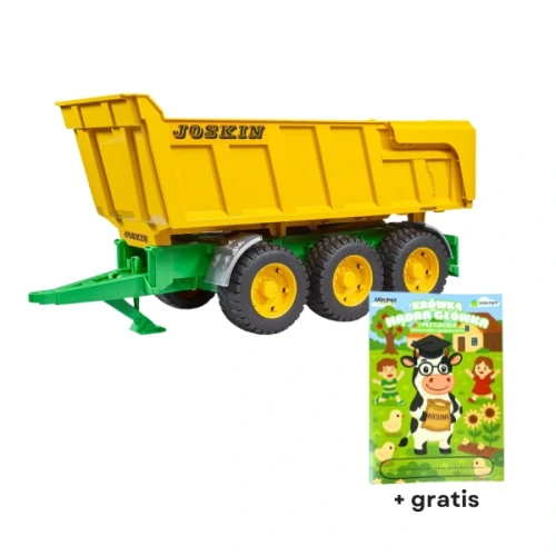 Przejdź do produktu Przyczepa wywrotka trzyosiowa Joskin BRUDER U02212