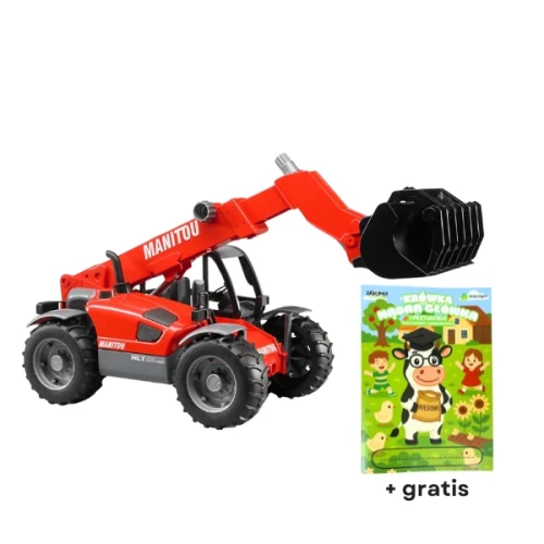 Przejdź do produktu Zabawka Ładowarka teleskopowa Manitou MLT-633 BRUDER U02125