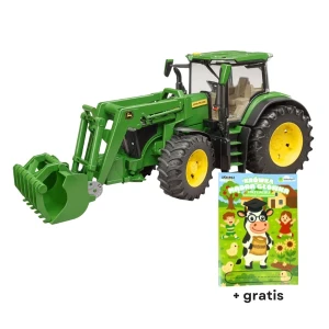 Ciągnik John Deere 7R z ładowaczem czołowym BRUDER U03151 
