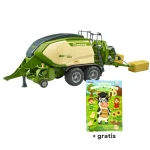 Zabawka Prasa Big Pack 1290 HDP VC Krone z 2 belami kwadratowymi Bruder U02033