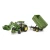 Ciągnik John Deere z ładowaczem czołowym i przyczepą U03155