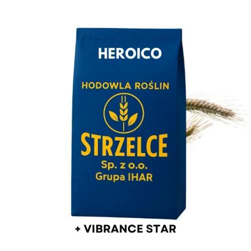 Przejdź do produktu Pszenżyto ozime HEROICO C1 zaprawione VIBRANCE STAR 50 KG