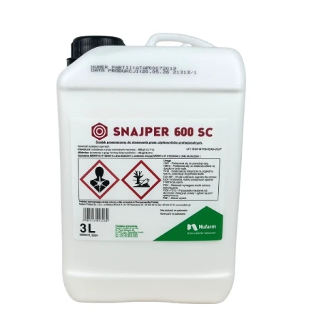 SNAJPER 600SC 3L środek na chwasty