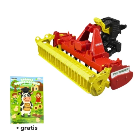 Zabawka BRUDER brona rotacyjna Pottnger Lion 3002 U02346