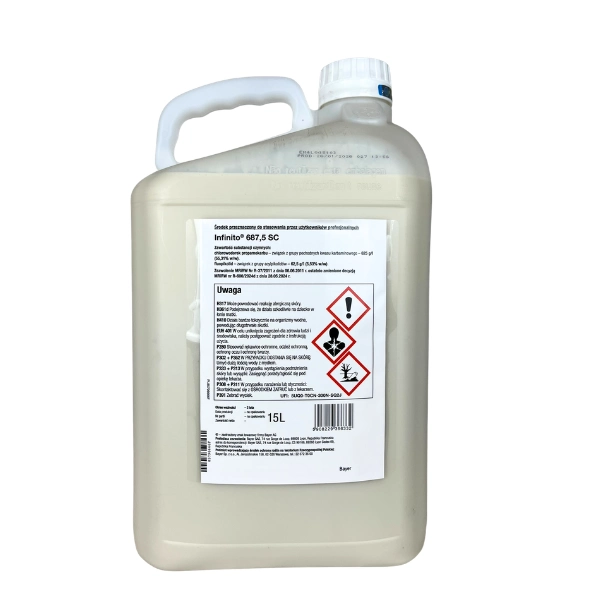 Infinito 687,5 SC 15L BAYER zaraza ziemniaka, alternarioza cebuli,