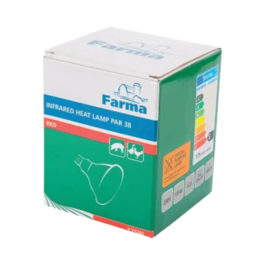 Promiennik PAR 175W czerwony Farma