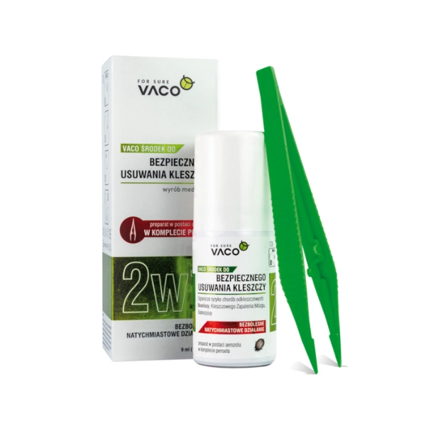 Środek do bezpiecznego usuwania kleszczy (Spray+peseta)