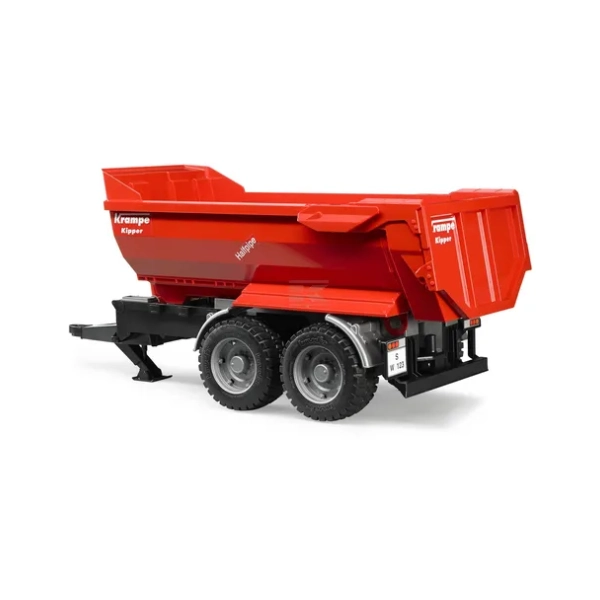 Zabawka BRUDER Przyczepa wywrotka dwuosiowa Krampe