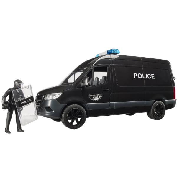 Zabawka BRUDER MB Sprinter Police Special Forces